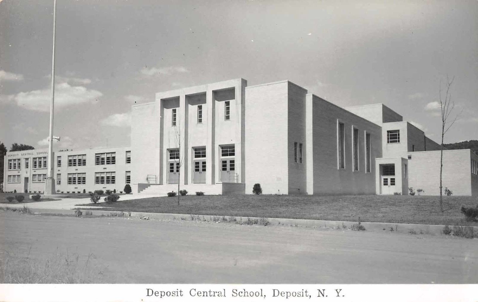 Deposit Central School — front of building